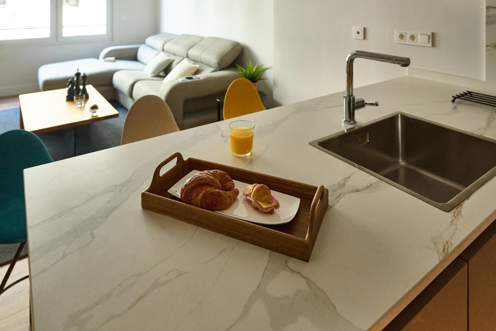 Apartamento Nuevo Lujoso Suites Centro Bilbao Wifi ,Parking Gratis Eksteriør billede